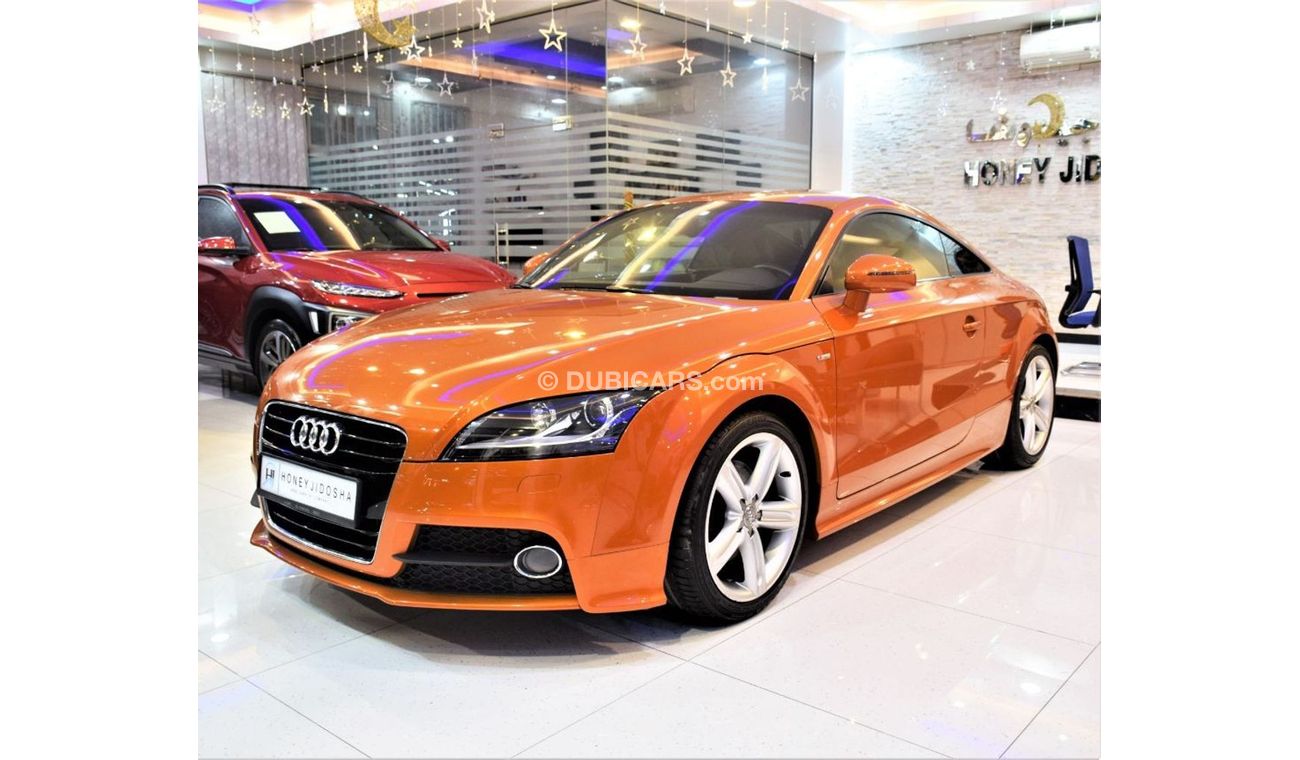 Audi TT ( ONLY 29000 KM! ) AMAZING Audi TT S-Line 2015 Model!! in Orange Color! GCC Specs