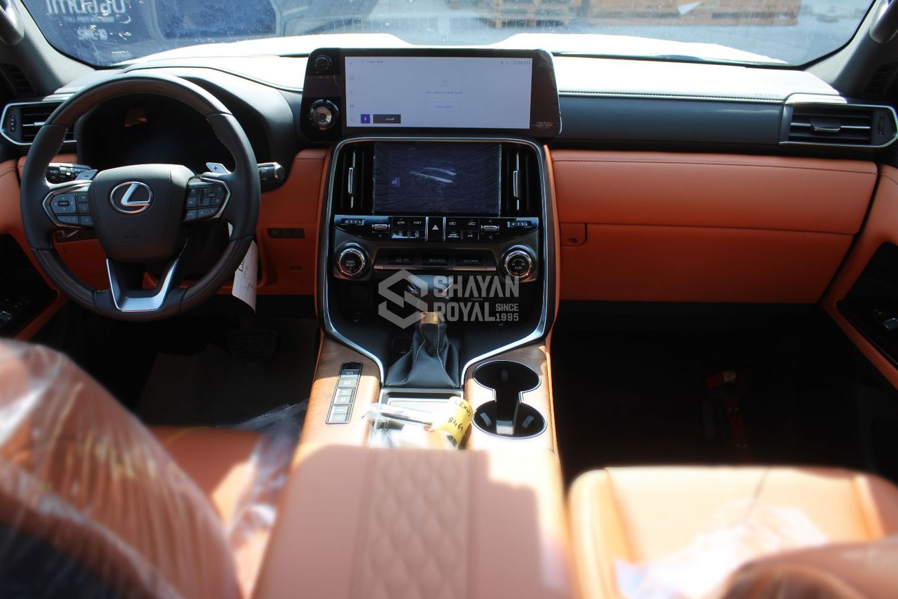 لكزس LX 600 LHD 3.5L PETROL V6 TT VIP KURO 4S BLACK EDITION 25-ML AT 2025MY