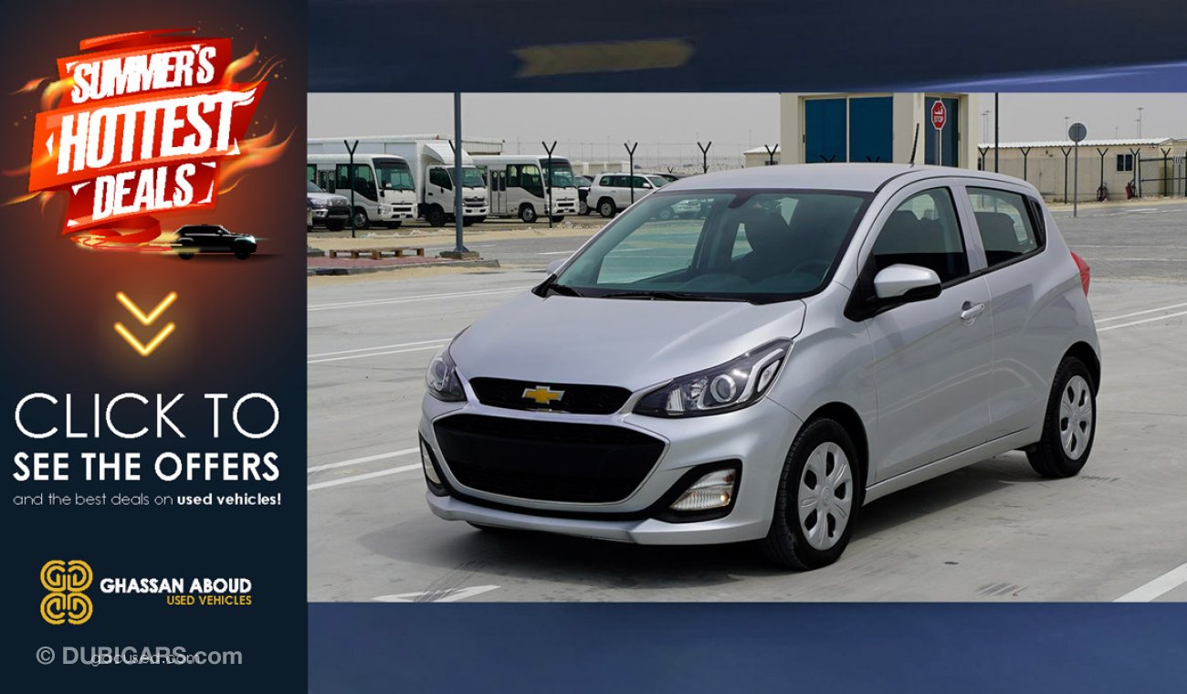 Chevrolet Spark Certified Vehicle with Delivery option; Spark(GCC Specs)for sale with dealer warranty(Code : 00667)