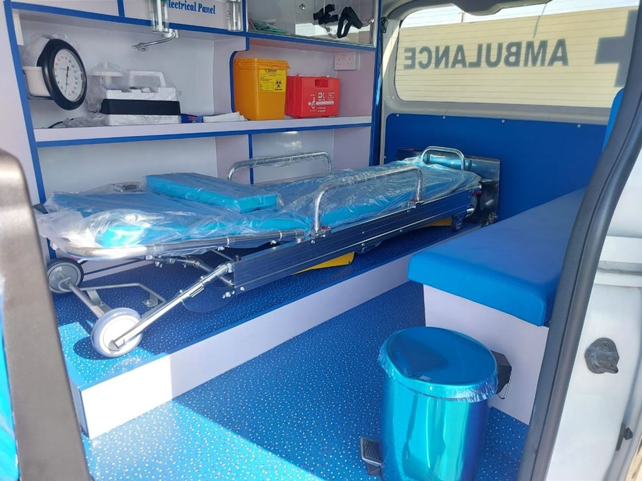 Toyota Hiace TOYOTA HIACE VAN AMBULANCE RHD 2019 MODEL 2.8 L DIESEL AUTOMATIC(PM03504)