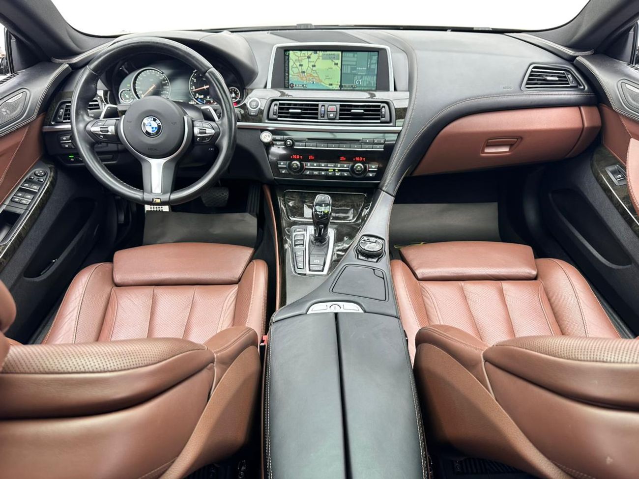 BMW 650i M Sport 4.4L 2015 BMW 650i xDrive Gran-Coupe, BMW Full Service History, Excellent Condition, GCC