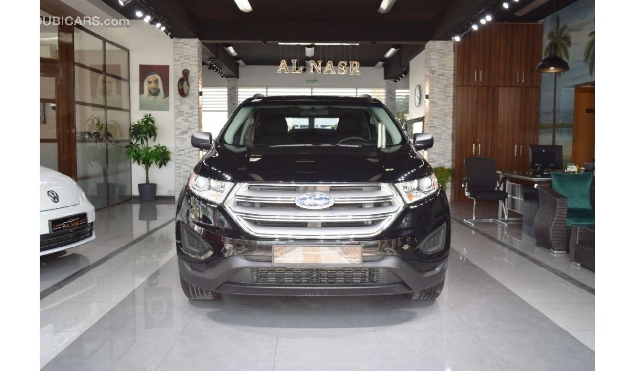 Ford Edge 100% Not Flooded | SE Ecoboost | GCC Specs - 2.0L | Single Owner | Accident Free | Excellent Conditi