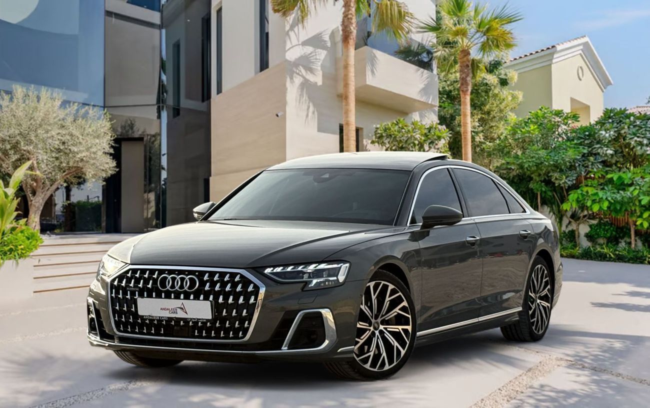 Audi A8 L 60 TFSI quattro 4.0L (454 HP) AED 6,280 P/M | 2024 | 5-Year Agency Warranty | Full Service History
