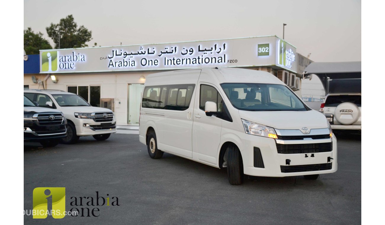 Toyota Hiace 3.5L - M/T with LEATHER SEATS, WHITE BUMPER & REAR LCD SCREEN