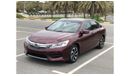 Honda Accord LX Model 2017 GCC CAR PERFECT CONDITION INSIDE AND OUTSIDE FULL OPTION SUN ROOF LEATHER SEATS NAVIGA