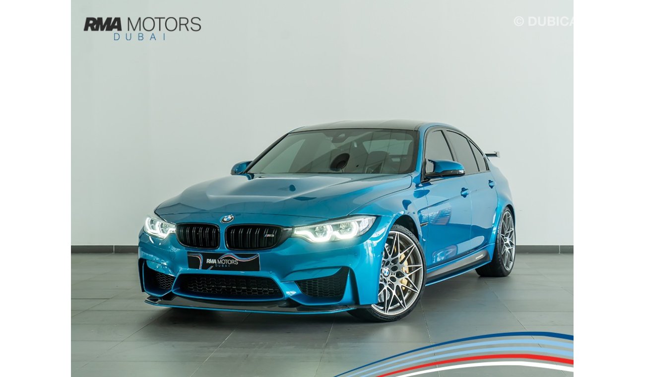 بي أم دبليو M3 2018 BMW M3 Competition Pack / BMW 5 Year Warranty & Service Pack / M-Performance Pack Upgrades, GTS