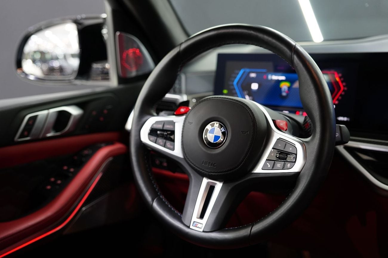 بي أم دبليو X5 M Competition, Shadowline Package, Carbon Interior, Latest Facelift, Dealer Warr + Serv!!