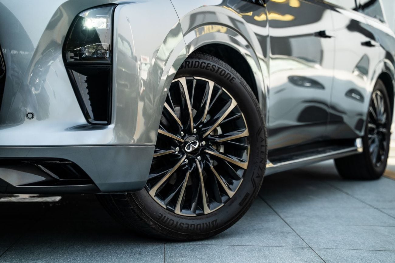 Infiniti QX80 AUTOGRAPH BENCH CHAIRS Autograph 2025 GCC Specs Agency Warranty Full Service History 3.5L Twin Turbo