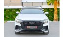 Audi Q8 S-Line 55 TFSI | 5,286 P.M  | 0% Downpayment | Spectacular Condition!