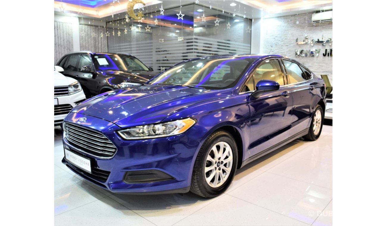 Ford Fusion AMAZING Ford Fusion 2016 Model!! in Blue Color! GCC Specs