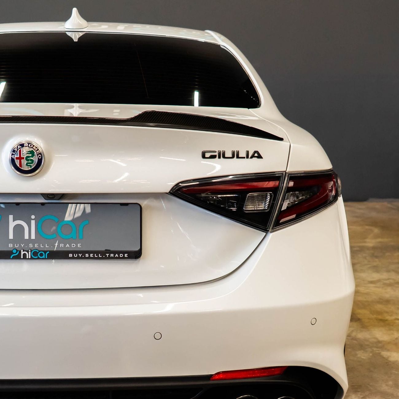 Alfa Romeo Giulia AED 3,161 P.M • 0% Downpayment • Alfa Romeo Giulia Quadrifoglio • 1 Year Warranty