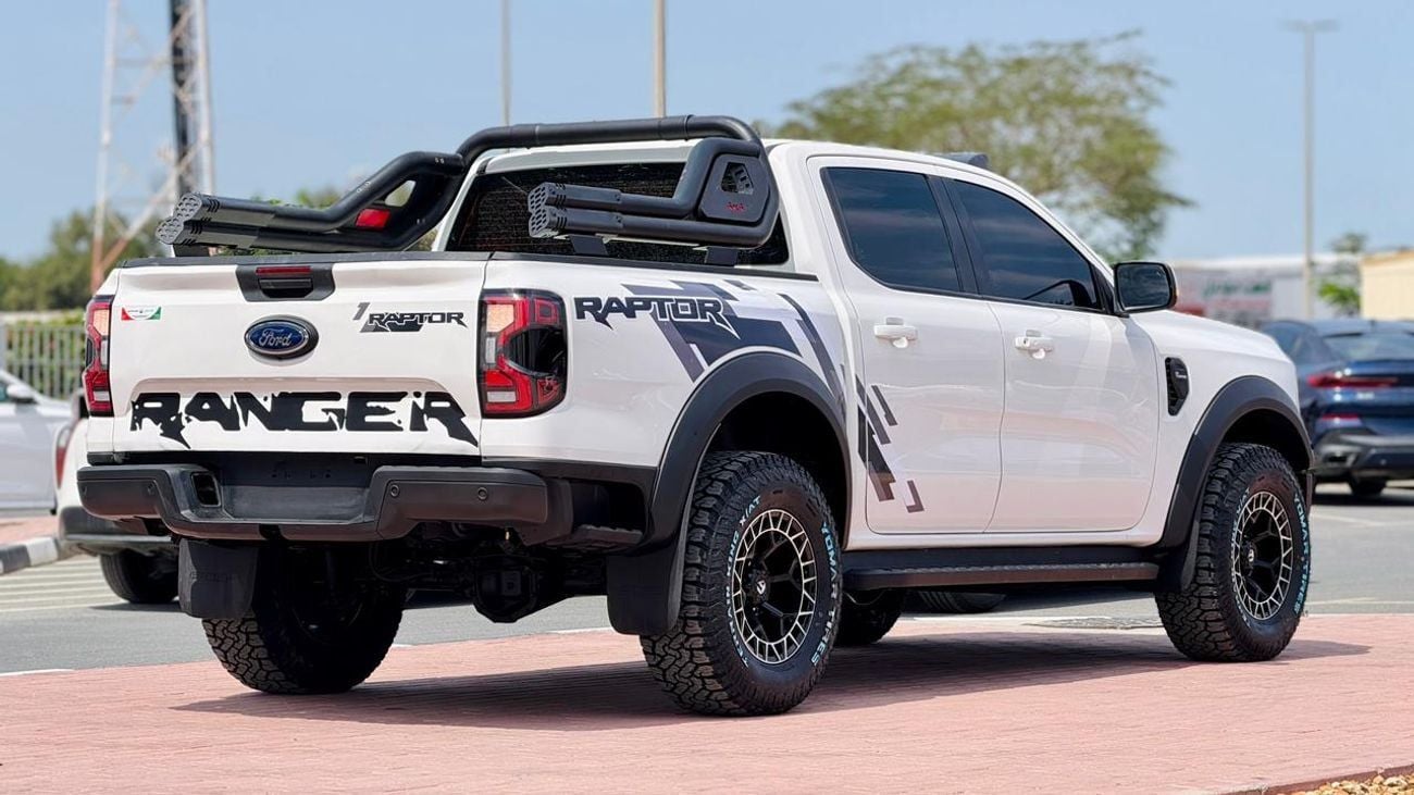 Ford Ranger 2022 | 2.0L DIESEL ENGINE | AT| RHD| HEAVY 4X4 SPORT BAR | ROOF MOUNTED LED LIGHTS | TESLA STYLE MUL