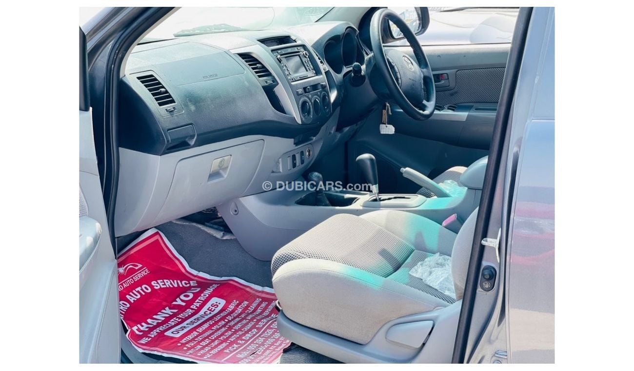 Toyota Hilux Toyota Hilux Diesel engine model 2011 for sale from Humera automobile Grey color car very clean and