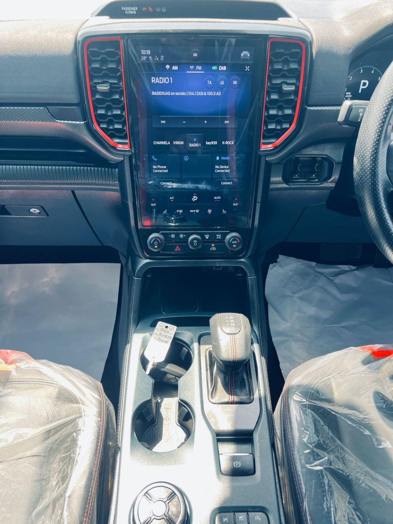 Ford Ranger Raptor PETROL ENGINE 3.0 LITER ,RIGHT HAND DRIVE ,AUTOMATIC GEAR ,PUSH START