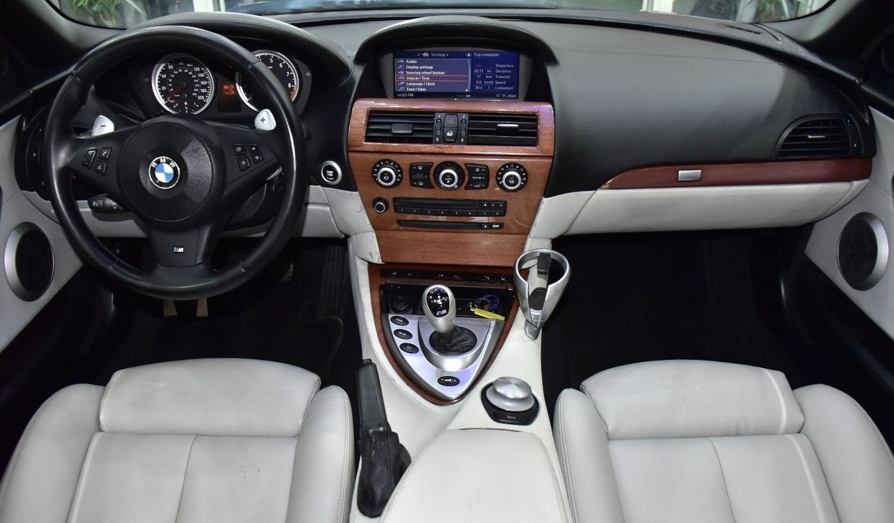 BMW M6 STANDARD EXCELLENT DEAL for our BMW M6 Convertible ( 2008 Model ) in Gray Color American Specs