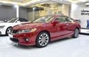 هوندا أكورد كوبيه EXCELLENT DEAL for our Honda Accord Coupe V6 ( 2013 Model ) in Red Color GCC Specs