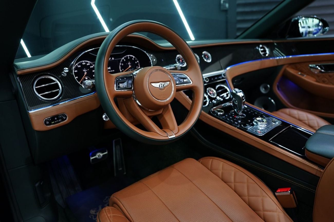 Bentley Continental GT 2022 Continental GTC V8, Carbon Interior, Rotating Display, Touring Specification, Dealer Warr + Ser