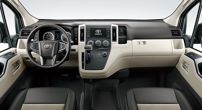 Toyota Hiace interior - Cockpit