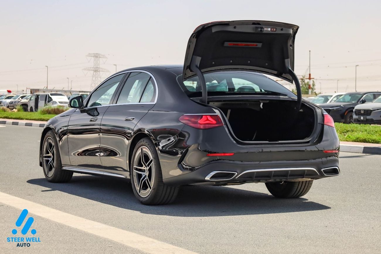 مرسيدس بنز E300 2025 AMG Line | AWD (4MATIC) | White Interior | Korean Specs | Contact Now