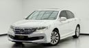 Honda Accord EX 3.5L 2016 Honda Accord V6 EX, Service History, Fully Loaded, Excellent Condition, GCC