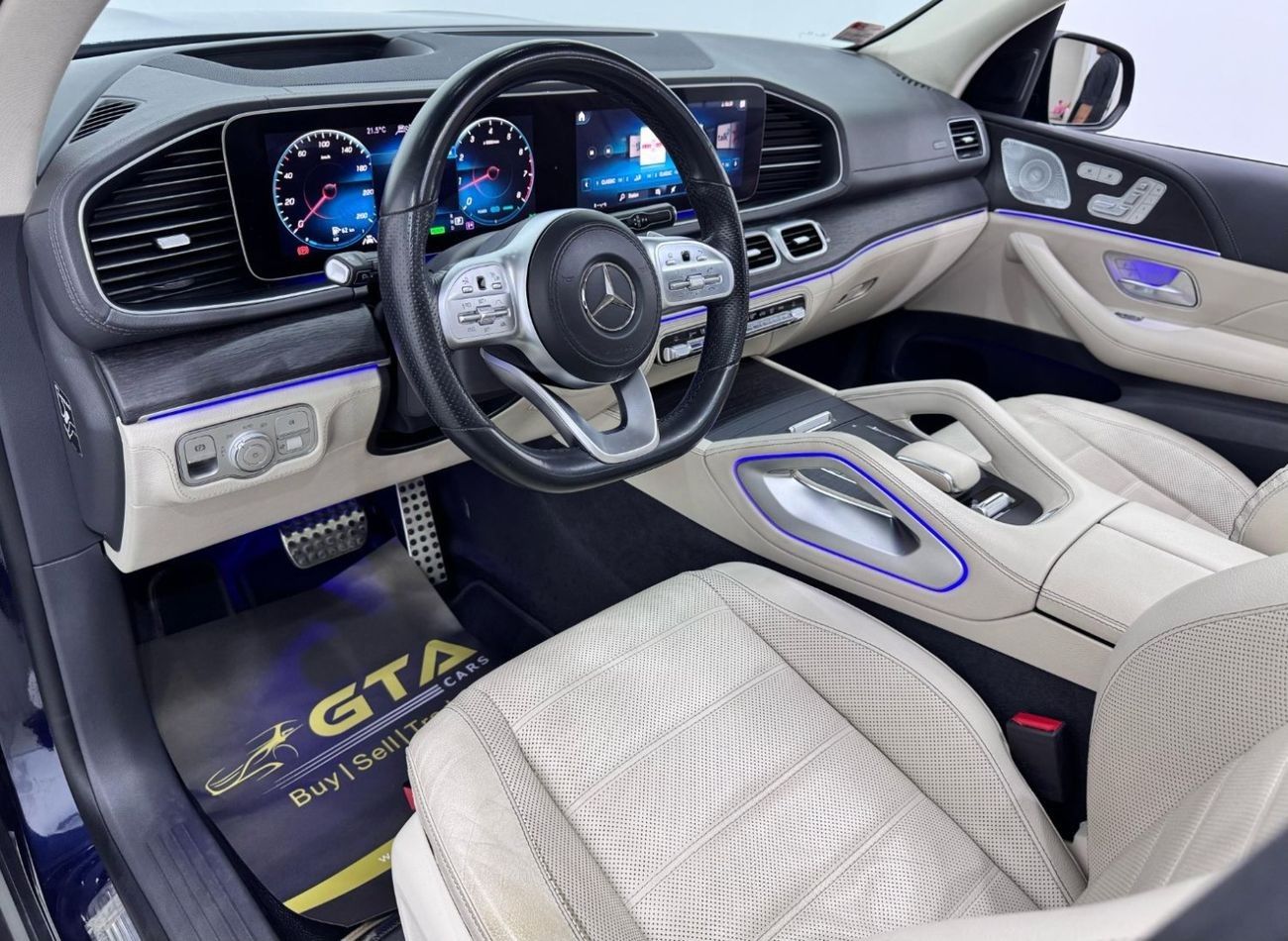 مرسيدس بنز GLS 450 4MATIC 2020 Mercedes Benz GLS450 AMG 4MATIC, Mercedes Warranty, Fully Loaded, 7 Seater, GCC