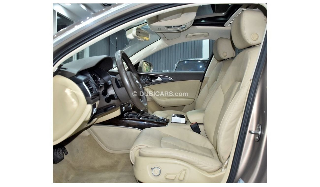 Audi A6 EXCELLENT DEAL for our Audi A6 S-Line 50TFSi QUATTRO ( 2015 Model ) in Brown / Beige Color GCC Specs