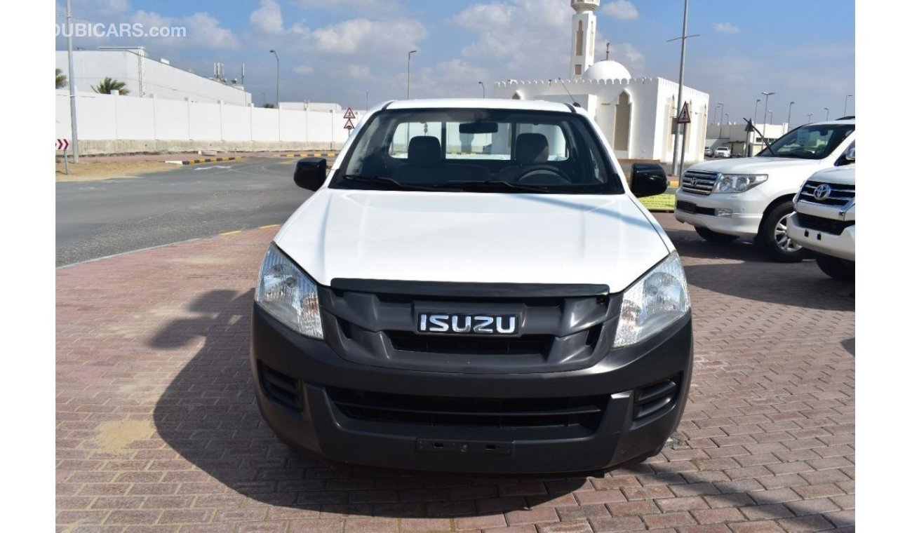 Isuzu D-Max 2016 | ISUZU D-MAX SINGLE CABIN FLATBED | V4 DIESEL 2-DOORS | MANUAL TRANSMISSION | GCC | VERY WELL-