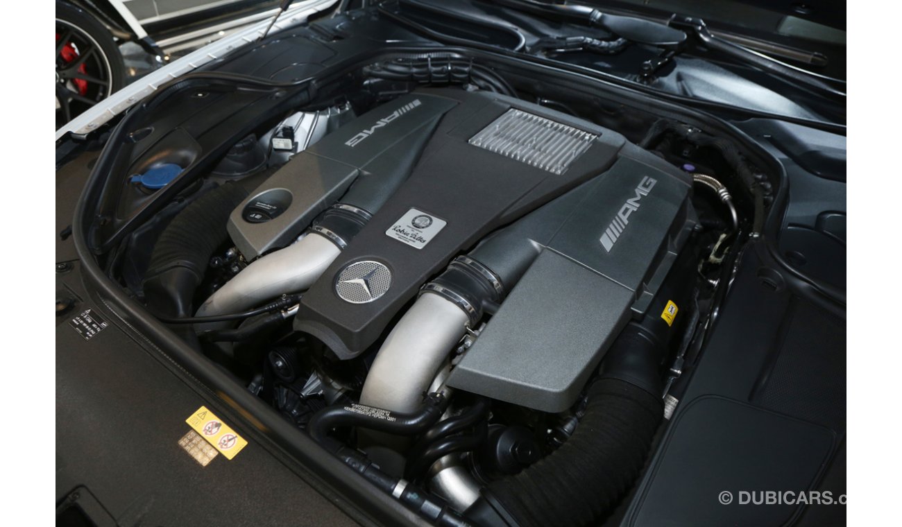 مرسيدس بنز S 63 AMG كوبيه MERCEDES-BENZ S63 AMG COUPE 5.5L V8 BITURBO [IMMACULATE CONDITION]