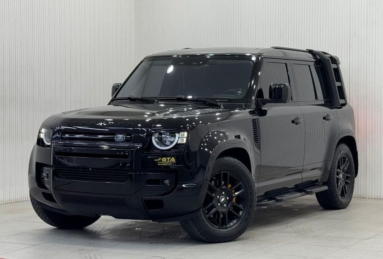 لاند روفر ديفندر 110 S P300 2.0L 2021 Land Rover Defender P300 S 110, Feb 2026 Land Rover Warranty, GCC