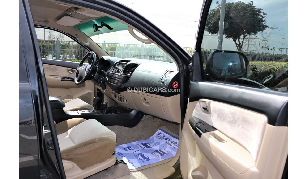 Toyota Fortuner TOYOTA FORTUNER GXR V6 MODEL 2014 GCC