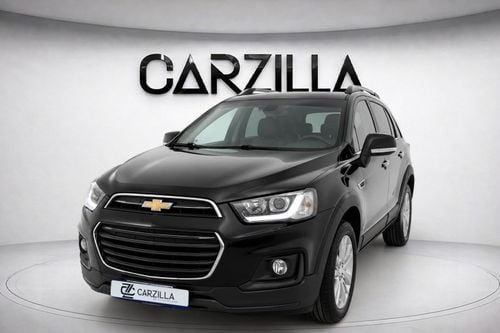Chevrolet Captiva CHEVROLET CAPTIVA LT 2017 | 2.4L Engine | AED 921 / Monthly