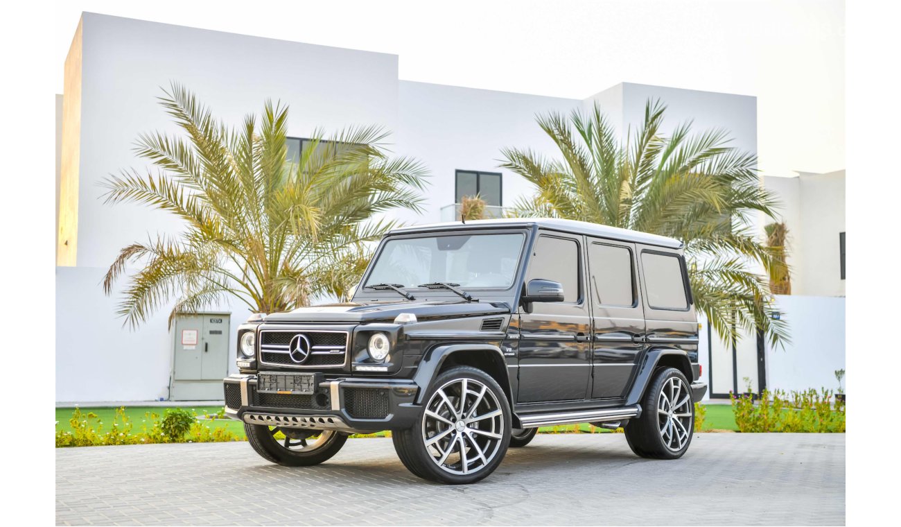 مرسيدس بنز G 63 AMG 2016 - Immaculate Condition - Full Service History! - Only AED 5,072 PM! - 0% DP