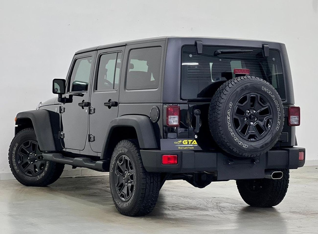 جيب رانجلر انليميتيد ويليز ويلير 2017 Jeep Wrangler Unlimited Willys, Warranty, Service History, GCC