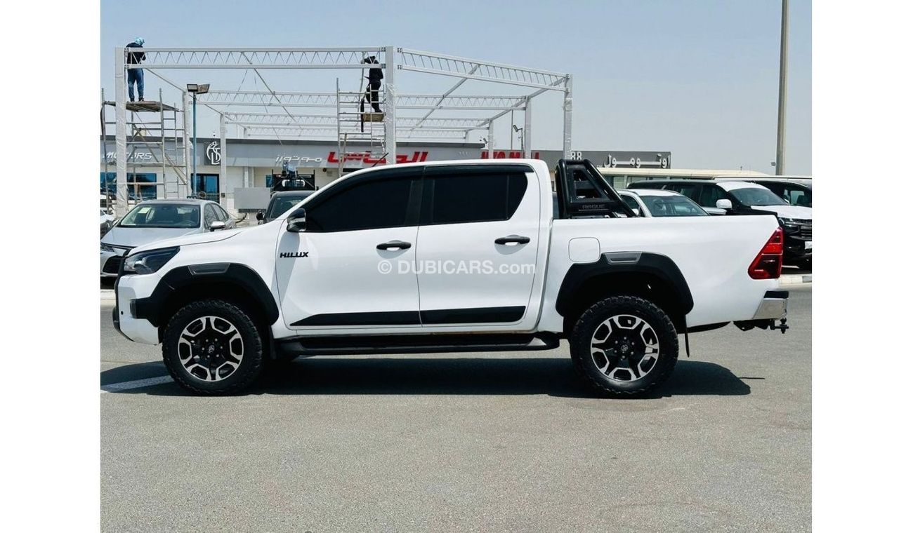 تويوتا هيلوكس 2016 WHITE DIESEL 4x4 *2021 SHAPE* | PUSH START | ELECTRIC SEATS | LEATHER SEATS | ALLOY RIMS | SPOR