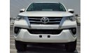 Toyota Fortuner 2.7L, 17" Tyre, Front & Rear A/C, Tyre Pressure Low Button, Drive Mode Select, Fog Light (LOT# 9590)