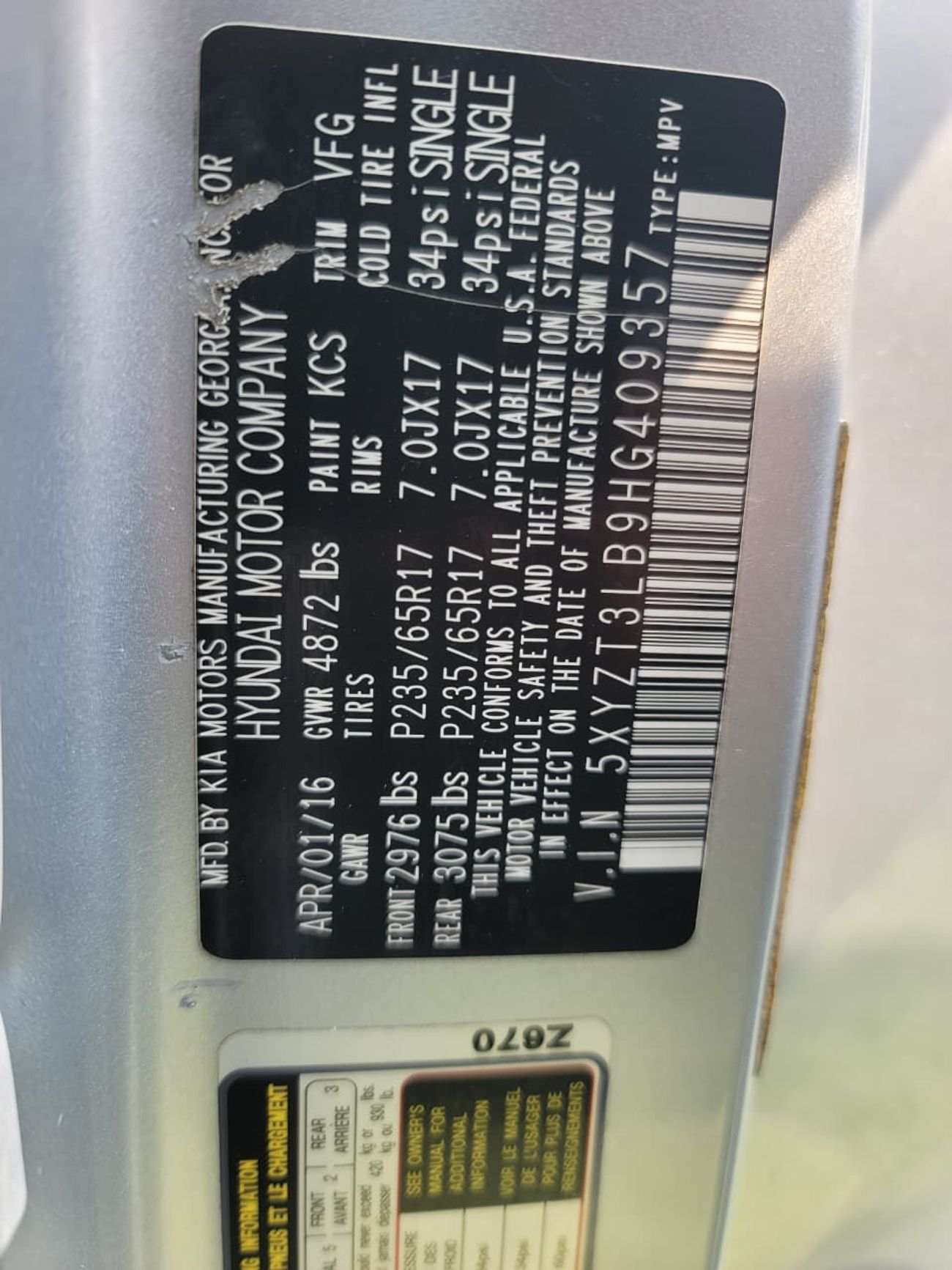 هيونداي سانتا في Very Clean Car