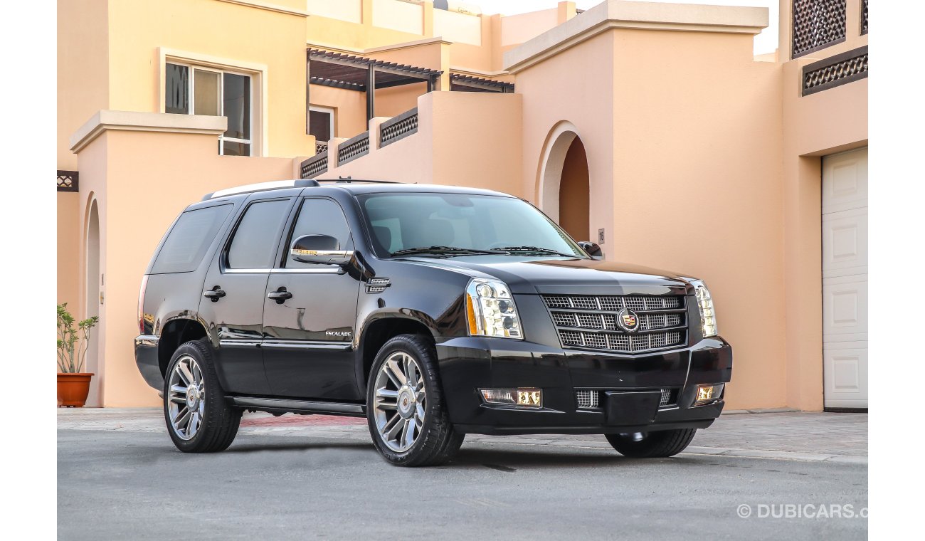 Cadillac Escalade Sport AED 2261 PM with 0% Down Payment