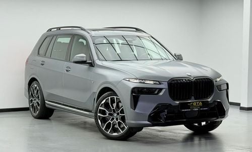 BMW X7 2025 BMW X7 xDrive40i M-Sport, 2030 BMW Warranty + Service Pack, Low Km, 7 Seater, Fully Loaded, GCC