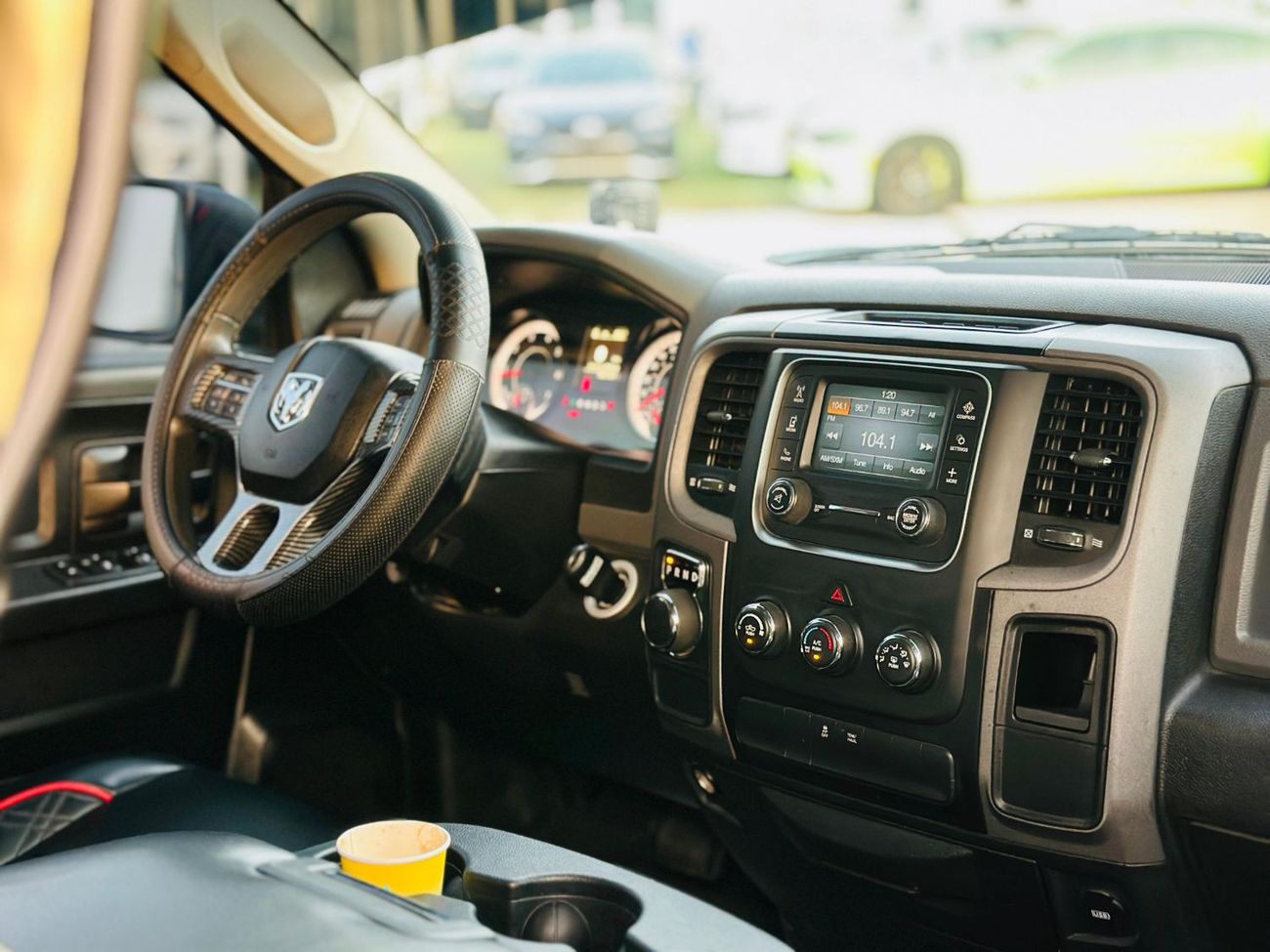 RAM 1500 Tradesman | Monthly 930/- | 0% DP | 4x4 Quad Cab | Leather Seats | # 25544