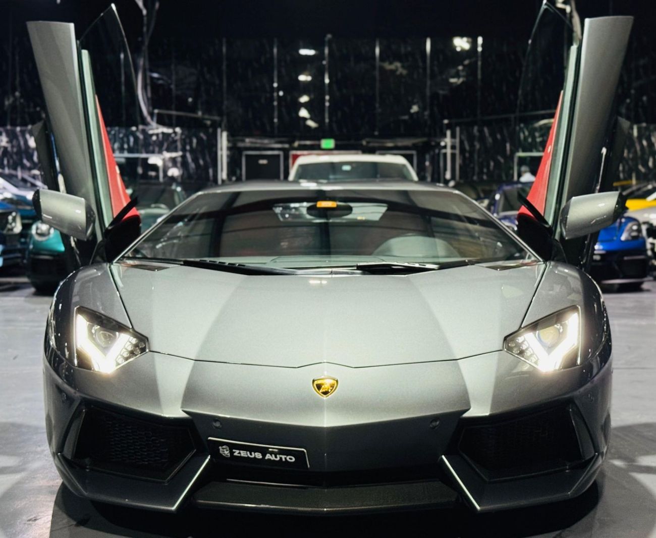 Lamborghini Aventador 6.5L V12 2015 Lamborghini Aventador LP700-4, Full Lamborghini Service History, Very Low Kms, GCC