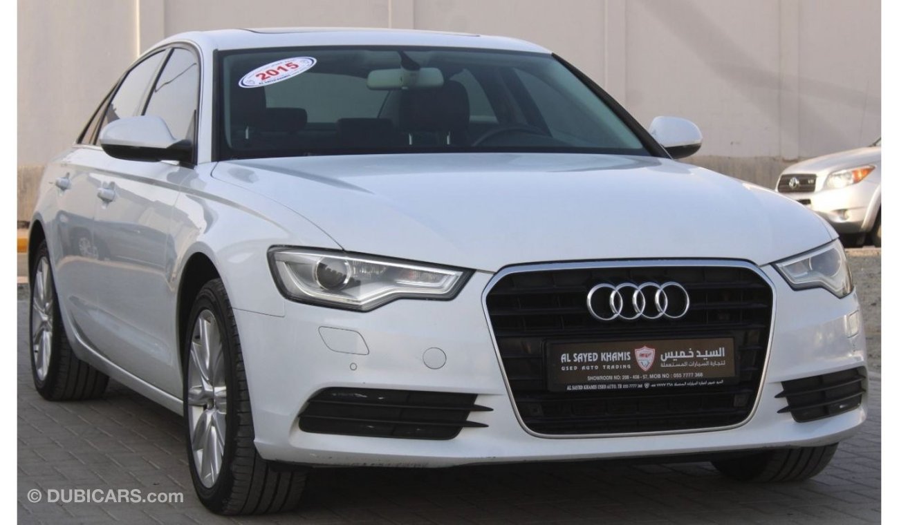 Audi A6 35 TFSI Exclusive Audi A6 2015 GCC, in excellent condition