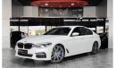 BMW 540i M Sport AED 2,000 P.M | 2018 BMW 5 SERIES 540i MSPORT FULLY LOADED | ORIGINAL PAINT | GCC | UNDER WA