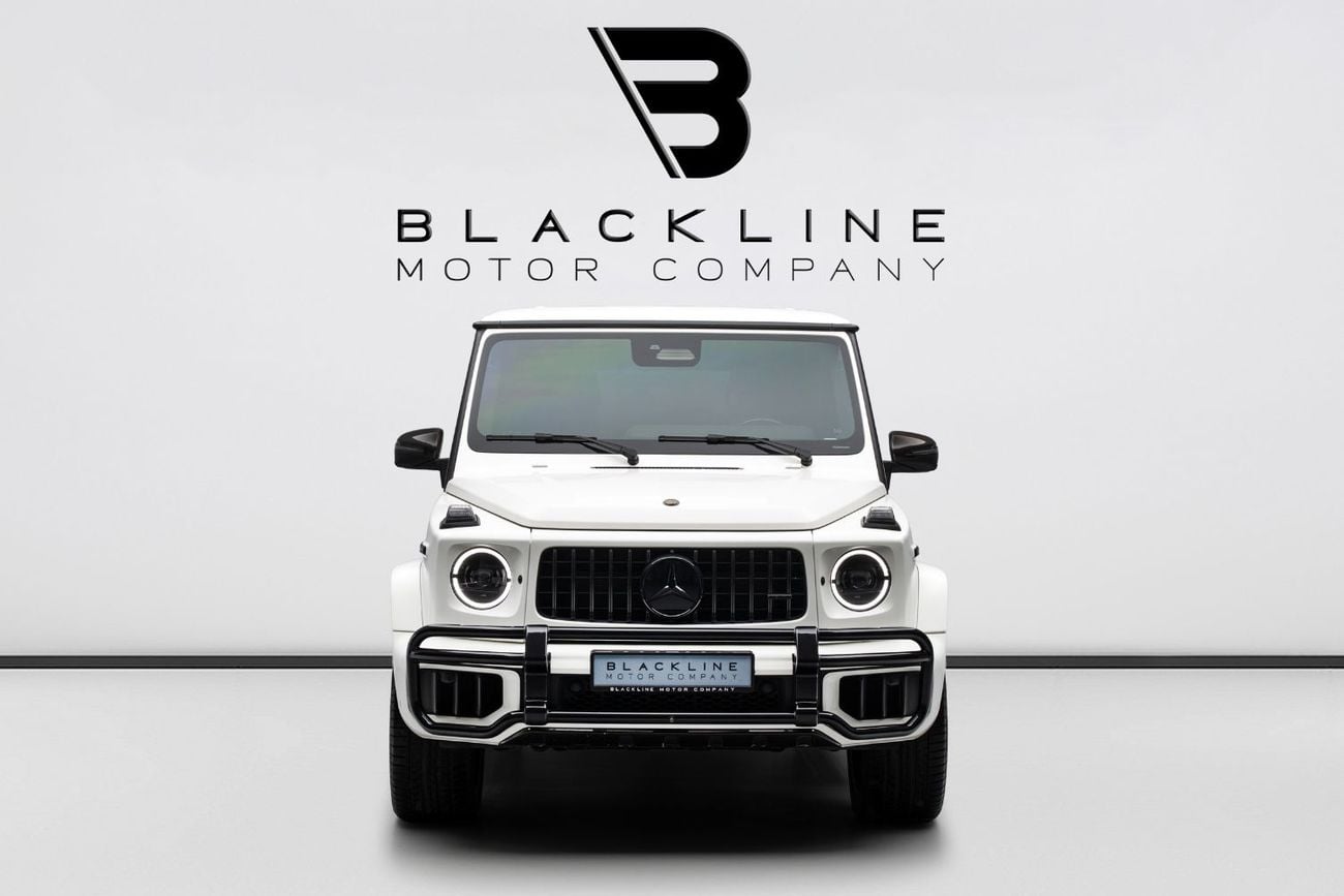 Mercedes Benz G63 AMG STD BUY NOW, PAY 2027 | THE BLACKLINE STANDARD | 2030 Mercedes Warranty + Service Contract, GCC