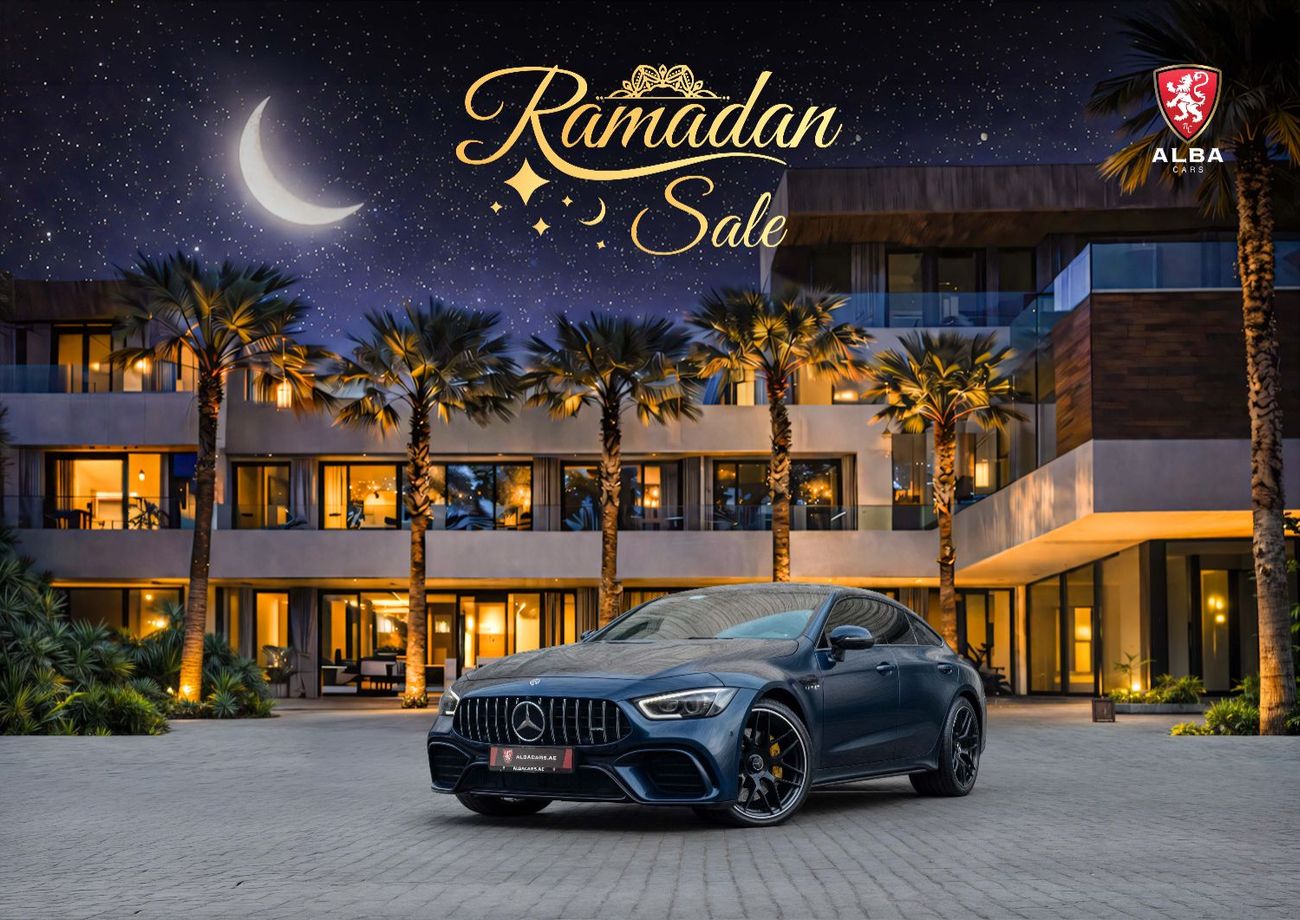 Mercedes-Benz AMG GT AMG GT63S | 5,973 P.M | 0% Downpayment | ONE OWNER | GT63S + | AGENCY HISTORY | Ramadan Offer!