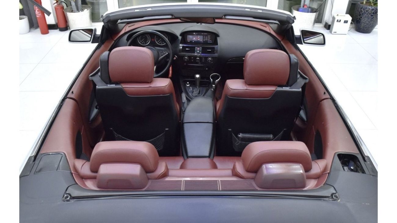 BMW 650i EXCELLENT DEAL for our BMW 650i Convertible ( 2006 Model ) in Silver Color GCC Specs