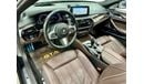 BMW 550i 2018 BMW 550i xDrive M Sport, Sep 2024 BMW Warranty + Service Package, Fully Loaded, GCC
