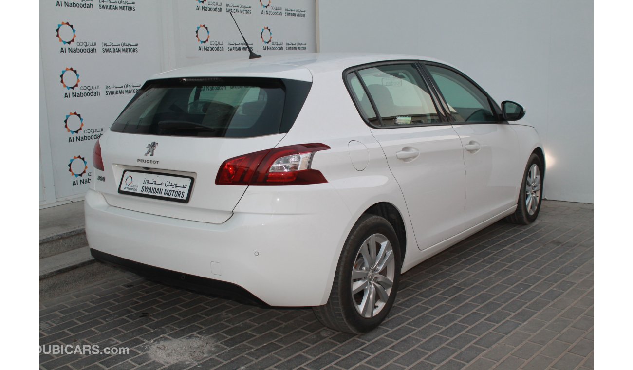 Peugeot 308 1.6L ACTIVE 2016 LOW MILEAGE