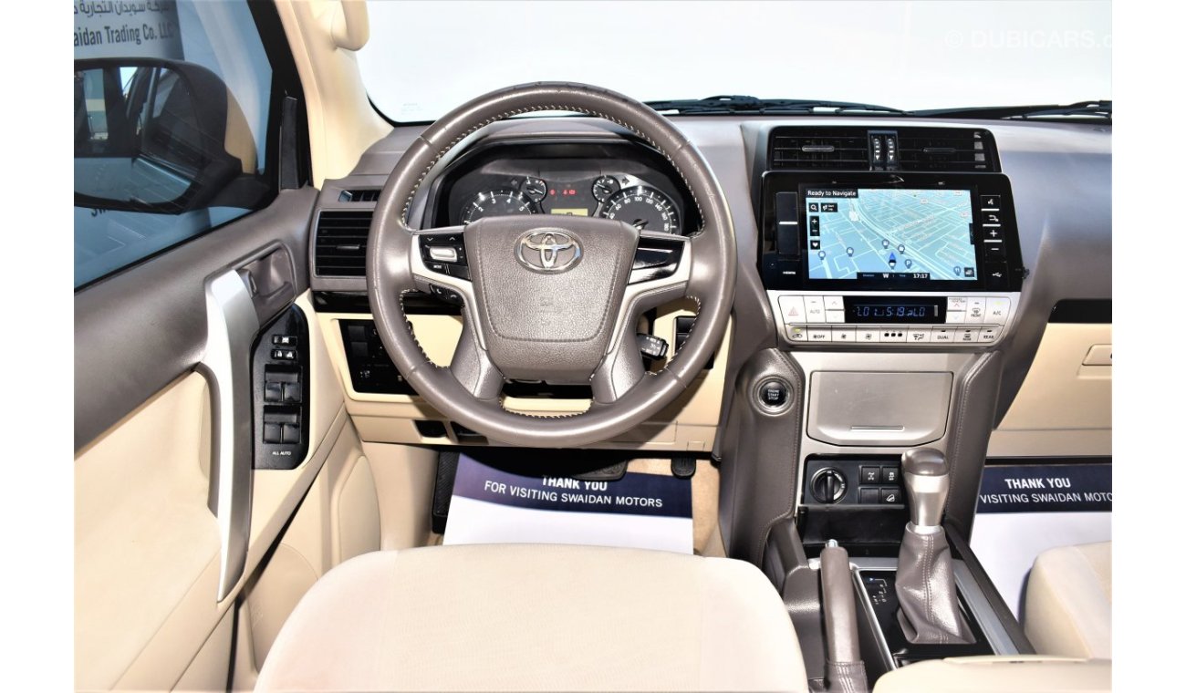 تويوتا برادو AED 3232 PM | 4.0L GXR 4WD V6 GCC DEALER WARRANTY