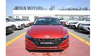 Hyundai Elantra Hyundai Elantra 1.6L Petrol, Sedan, FWD, 4Doors, Color Red, Model 2022