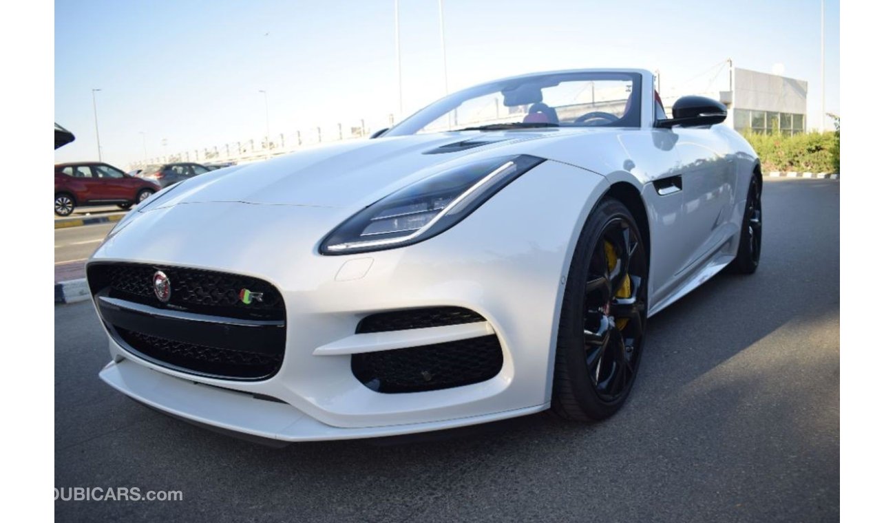 جاغوار F-Type R 2018 SOFT TOP CONVERTIBLE GERMAN SPECS THREE YEARS WARRANTY